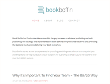 Tablet Screenshot of bookboffin.com